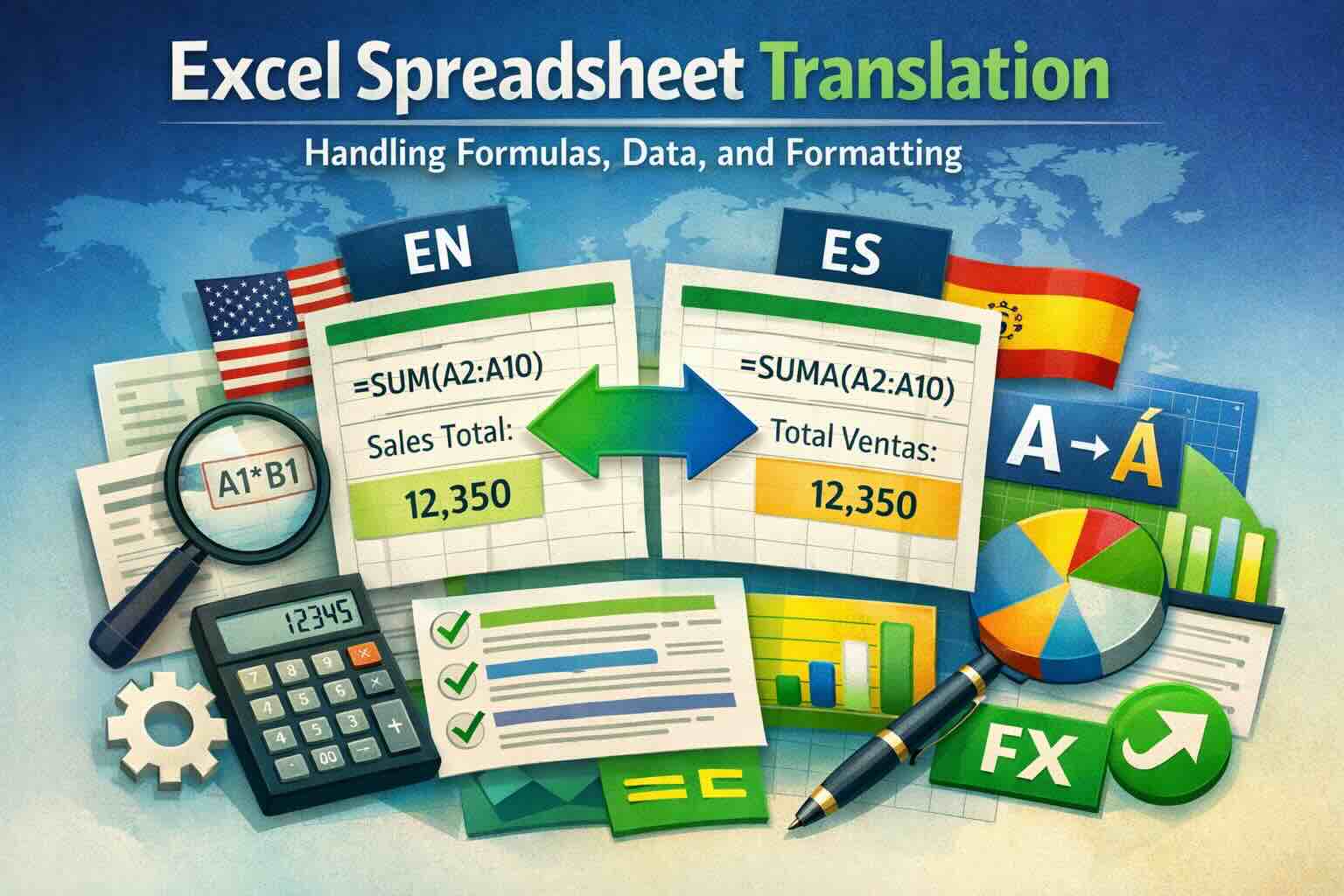 Excel file translation with tables preserved